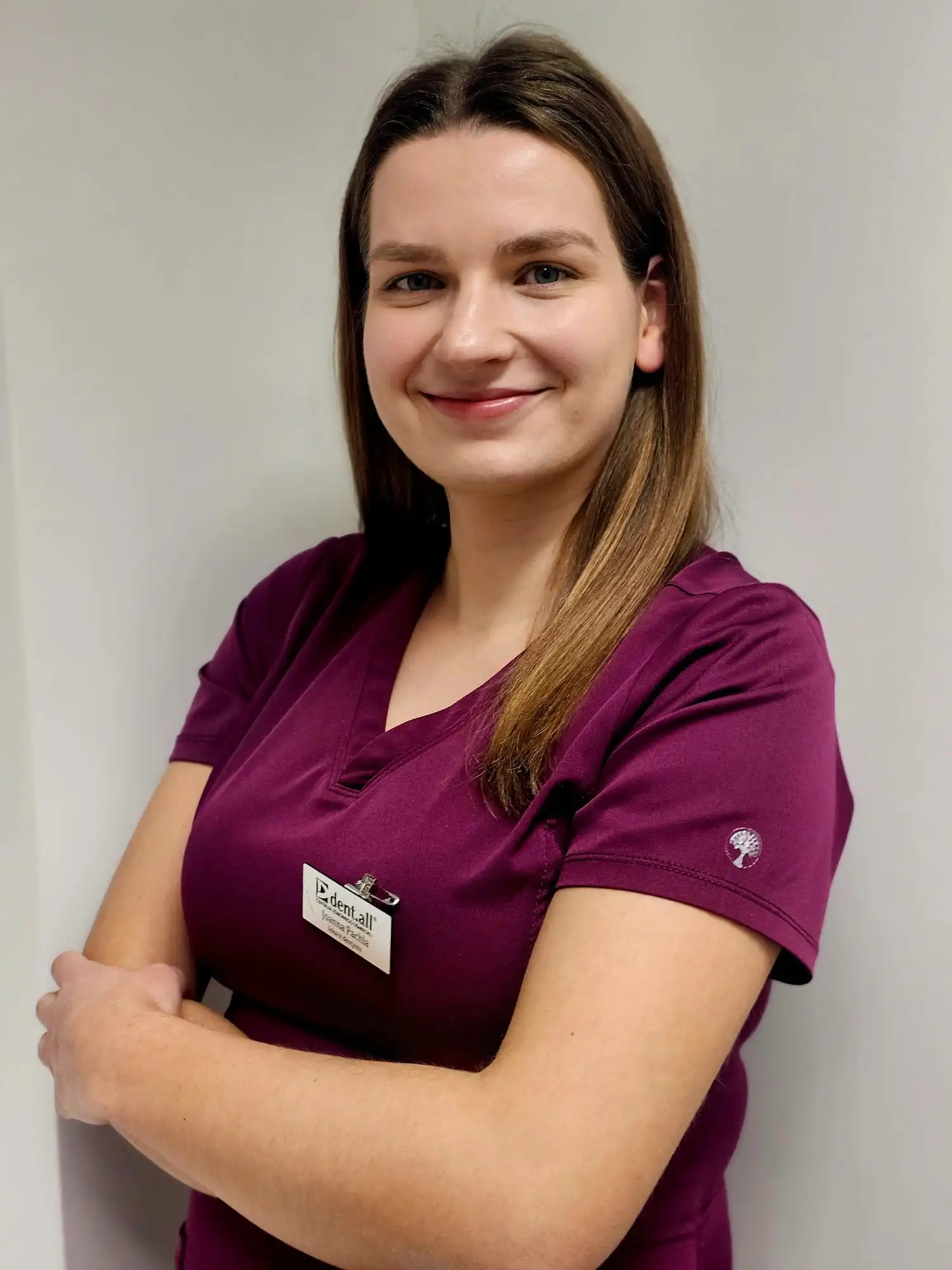 Zdjęcie kobiety dentystki